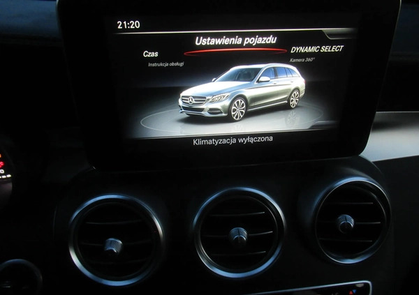 Mercedes-Benz Klasa C cena 33000 przebieg: 105000, rok produkcji 2017 z Międzychód małe 781